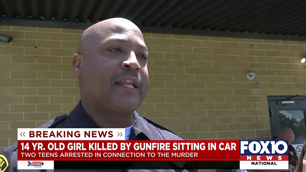 2 arrested in shooting death of 14 year old girl