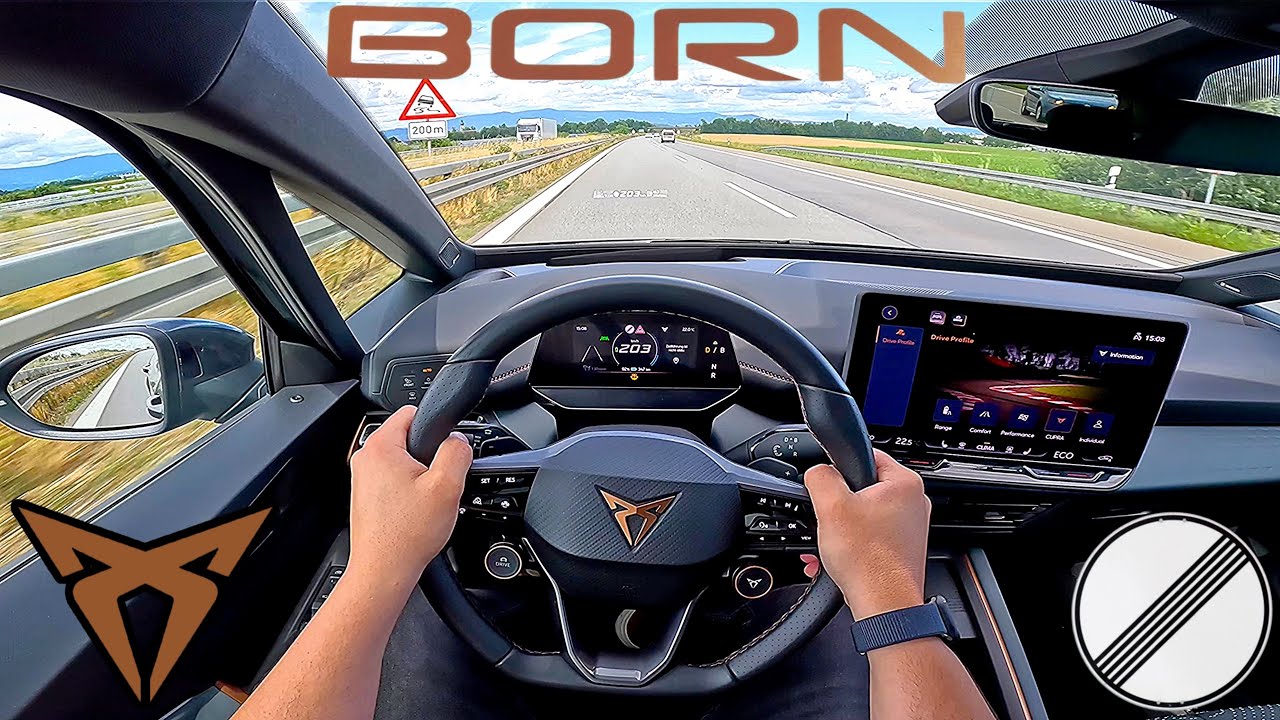 2025 CUPRA Born VZ | 326PS | TopSpeed Autobahn & Test Drive POV