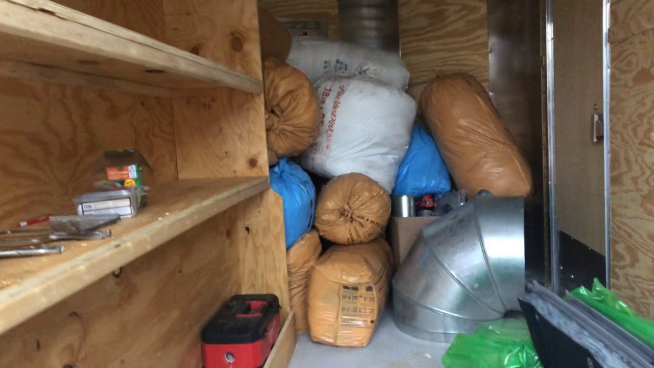 HVAC Install Trailer Build Out - Video #1