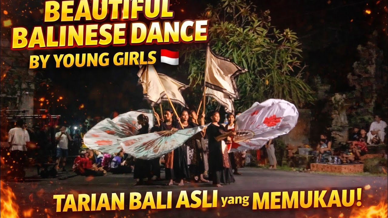 Beautiful Balinese Dance by Young Girls | Bali Culture