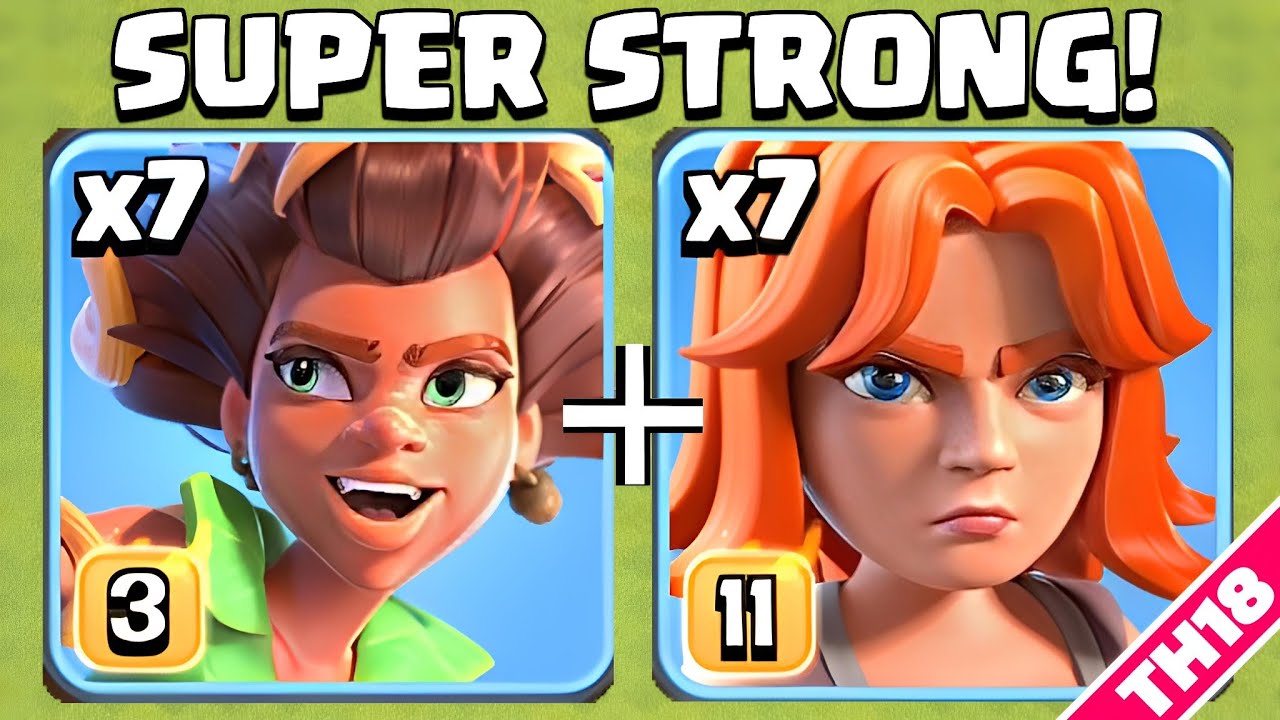 TH18 Root Rider Valkyrie Attack Strategy !! Best TH18 Attack Strategy in Clash of Clans 🔥