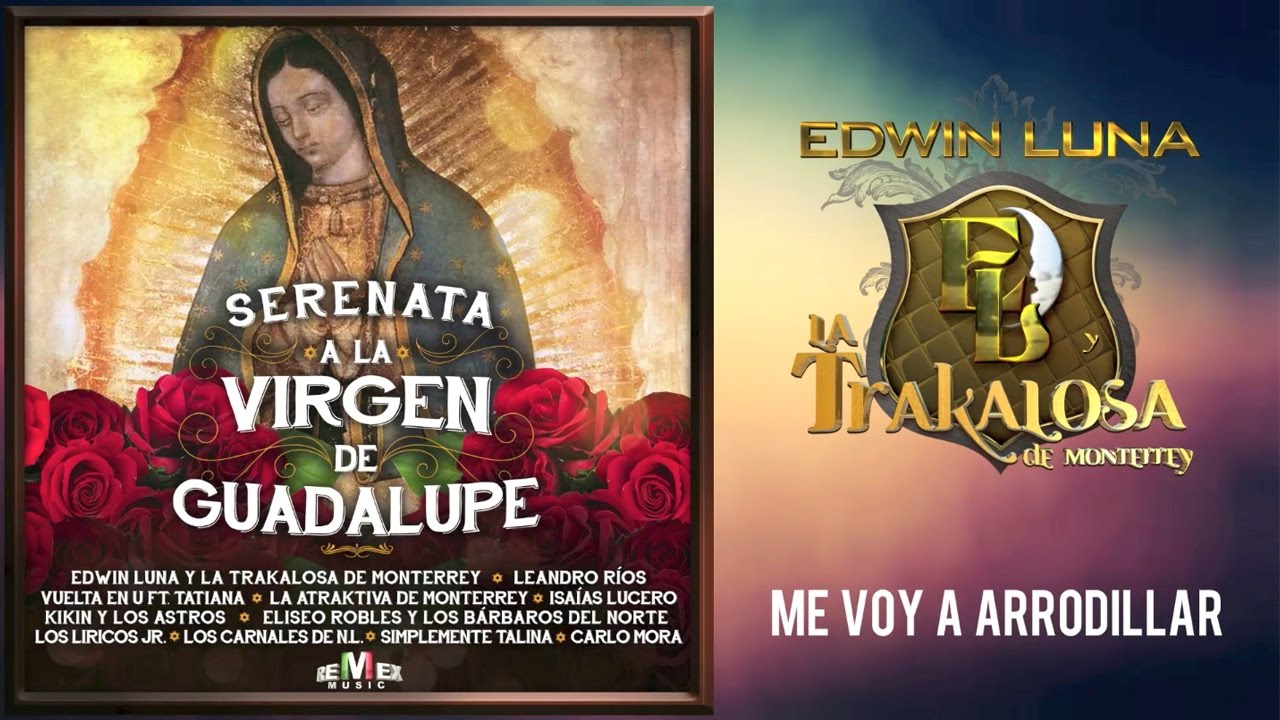 Edwin Luna y La Trakalosa de Monterrey - Me voy a arrodillar (Video Lyric)