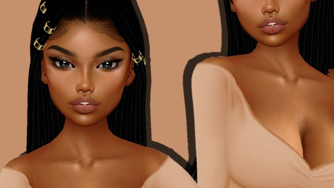 How to Make A Cute Melanin IMVU Avatar with 5000 credits