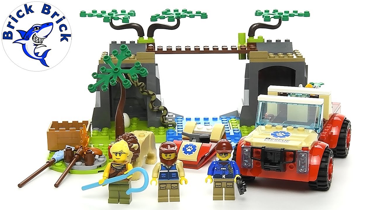 LEGO City 60301 Wildlife Rescue Off-Roader - Speed Build Review