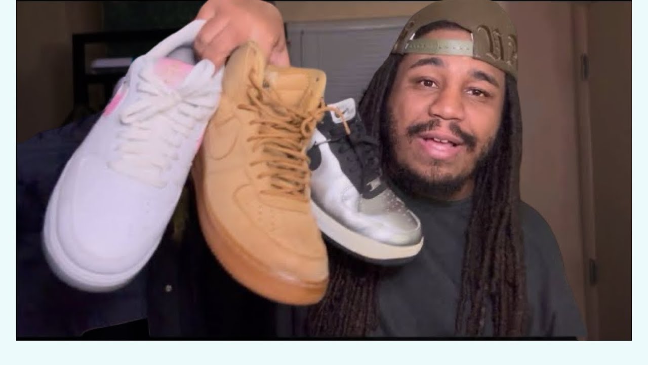 NIKE AIR FORCE 1 COLLECTION! NO G-FAZOS?! 