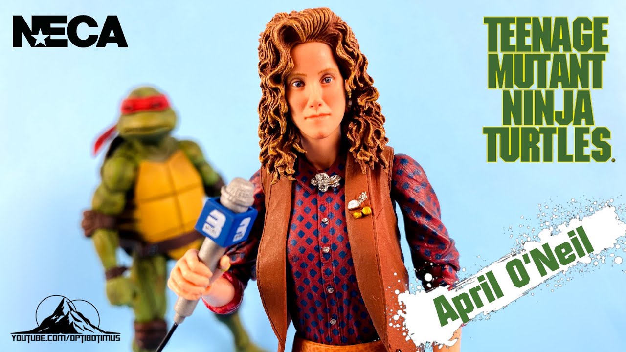 NECA TOYS Teenage Mutant Ninja Turtles TMNT Ultimate APRIL O'NEIL Video Review