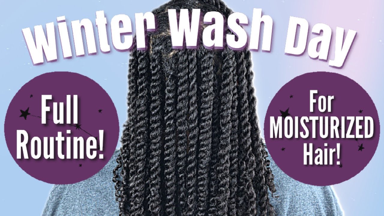 Full Winter WASH DAY Routine + Styling Routine for Moisturized Hair! | Curly Hair Routine