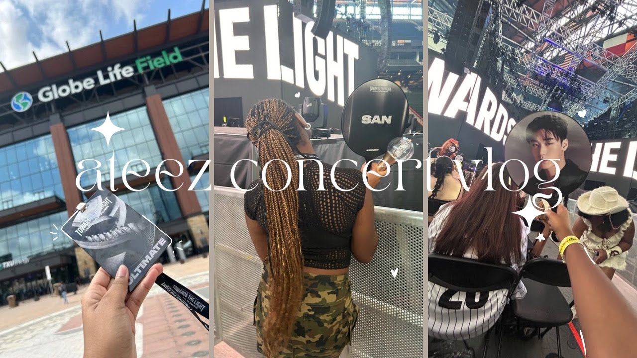 ATEEZ concert vlog₊˚⊹♡ | ultimate vip, grwm, send off