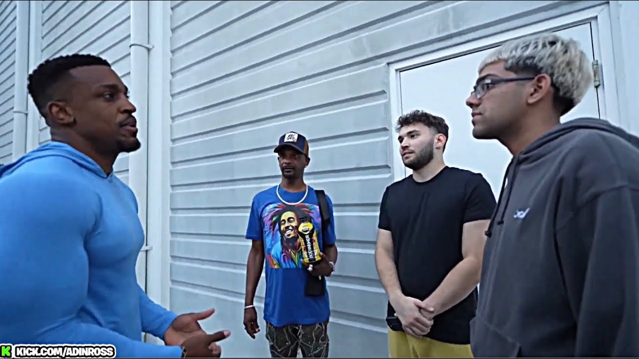 Adin Ross Introduces Charleston White To Ashton Hall & N3on! (FUNNY)