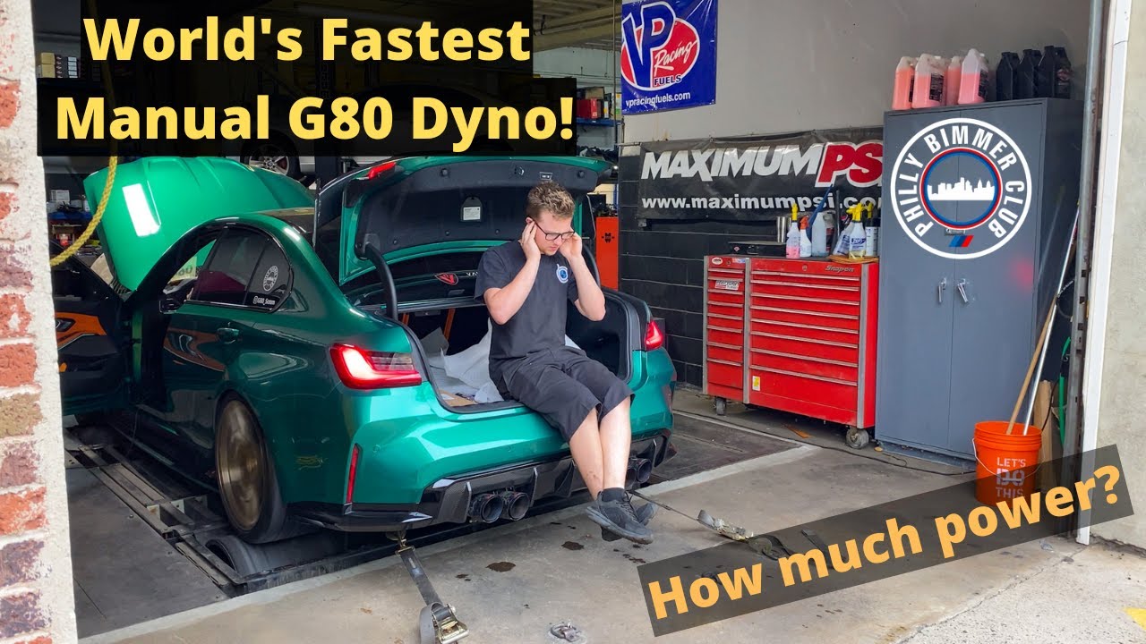 World's Fastest Manual BMW G80 M3 Dyno Numbers!