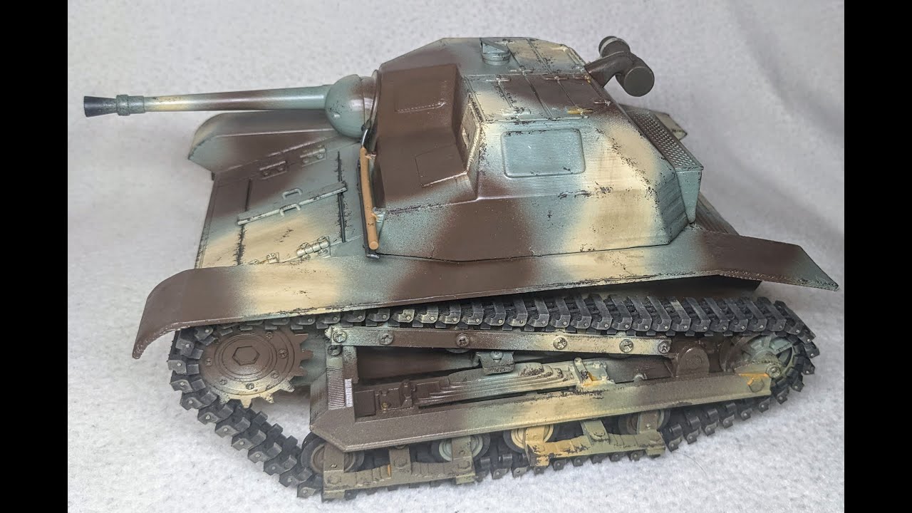TKS Polish tankette - 1/16 RC model tank