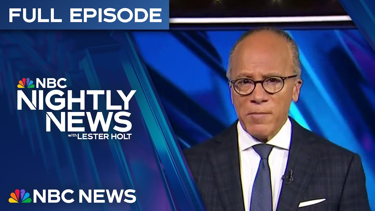 NBC Nightly News Full Episode - Jan. 31
