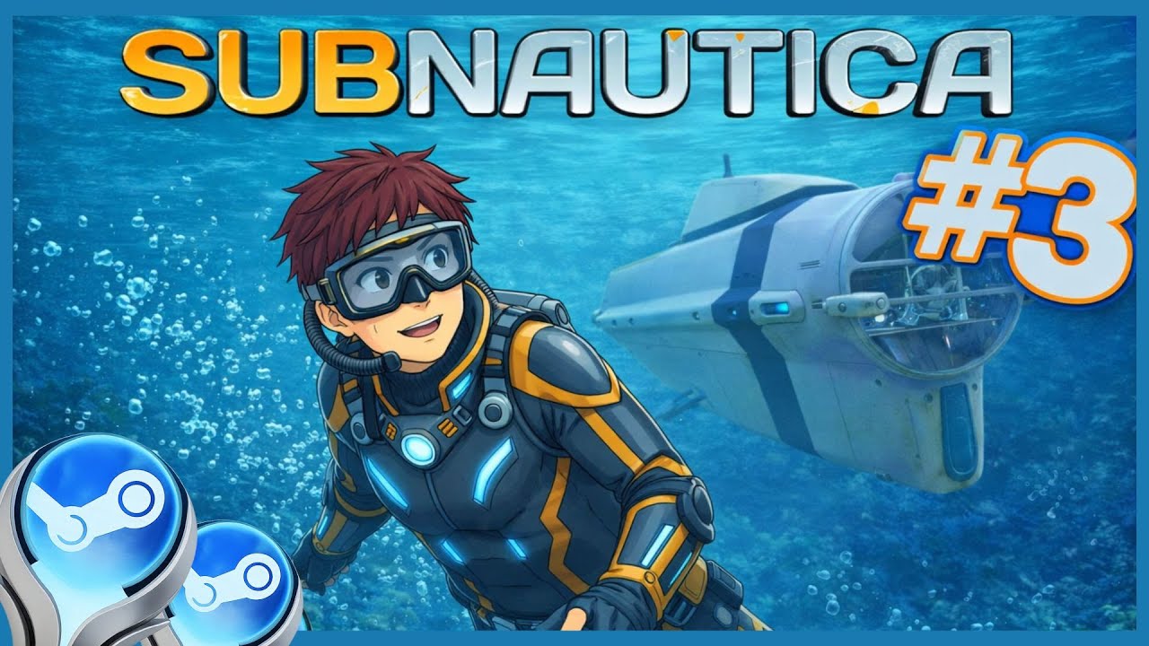 🔴 SUBNAUTICA #3 – algo soou estranho nas profundezas 🎧🌊 | fiquei em alerta 😰