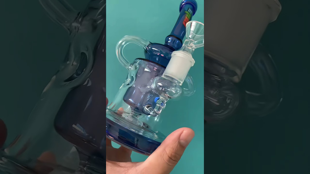 Vortex Flow Disc Perc Recycler Concentrate Dab Rig