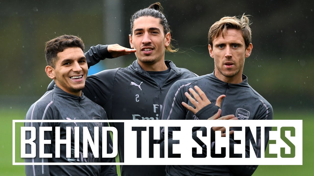 Behind the scenes at Arsenal training centre