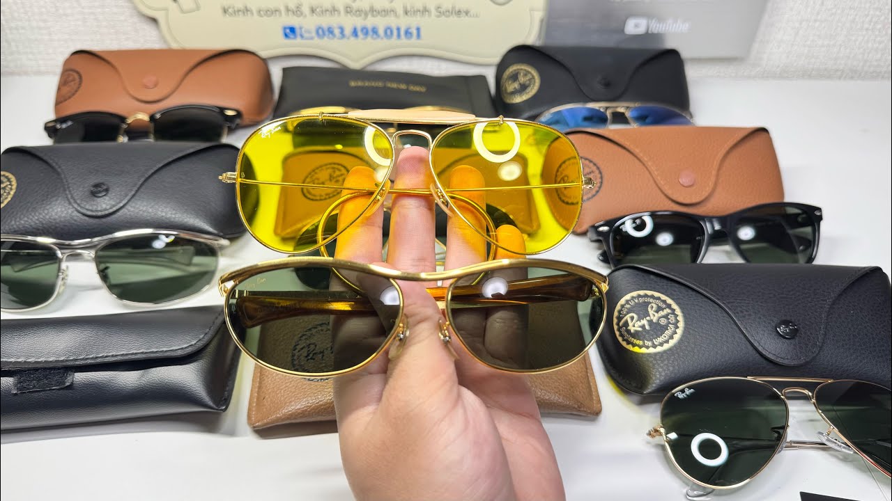 6/1|🔥[BÁO GIÁ] RAYBAN CỔ SIÊU HIẾM- Kính Giọt Lệ, Club Master, Olympian Sưu Tầm