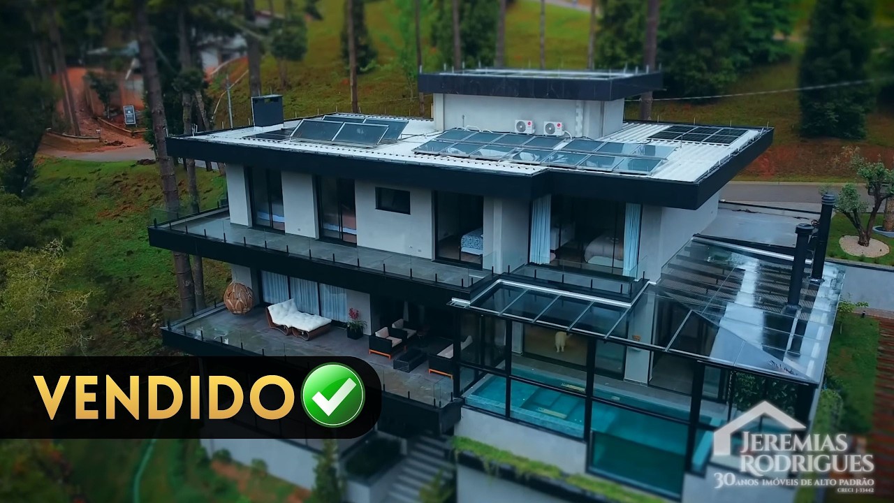 VENDIDA - MANSÃO NO CONDOMÍNIO RESERVA FIGUEIREDO EM CAMPOS DO JORDÃO SP