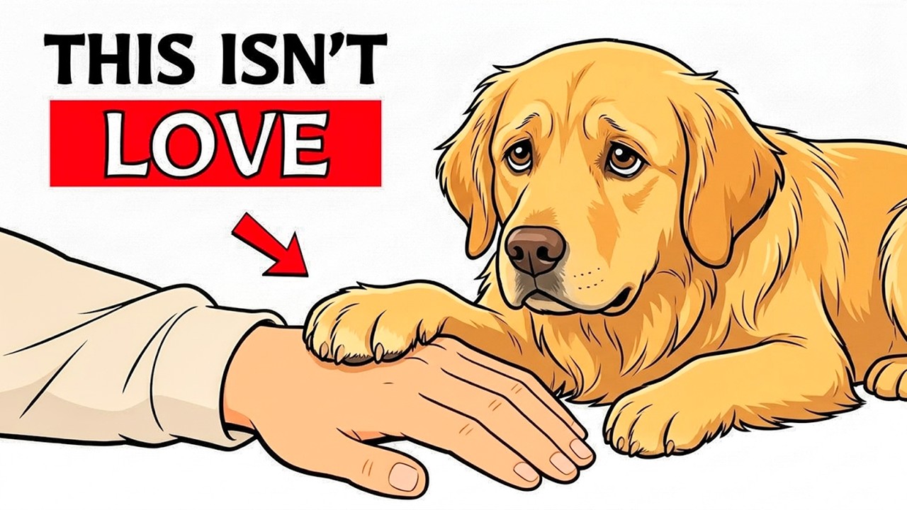 If Your Dog Puts a Paw on You, They're Trying to Tell You This