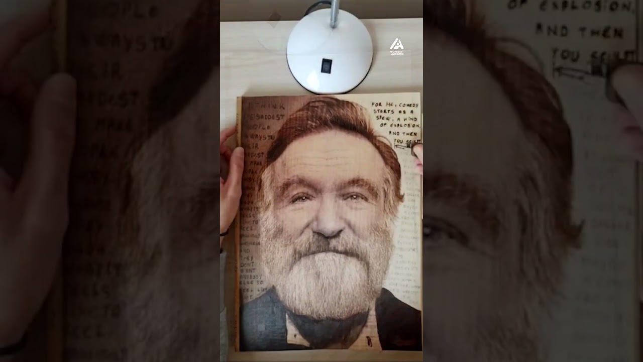 Meet Ivan Djuric aka @pyrography_djura. He's an incredible artist with a unique skill!