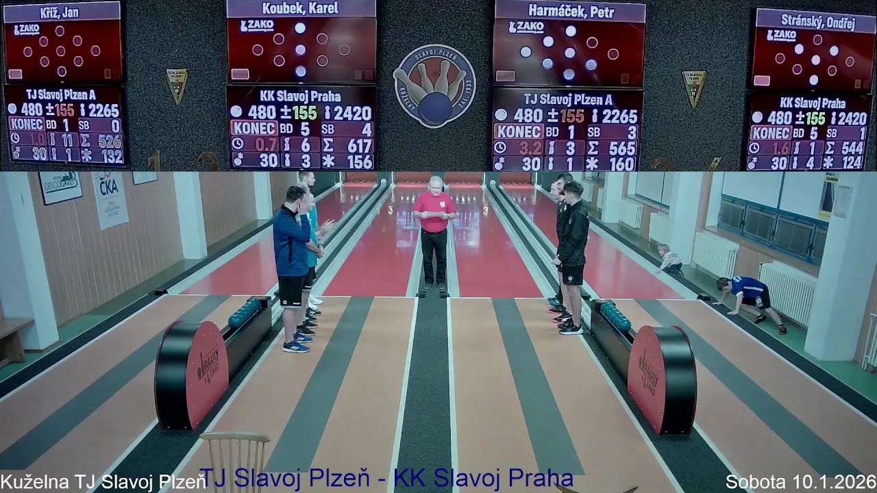 TJ Slavoj Plzeň D vs. KK Slavoj Praha - Pohár ČKA