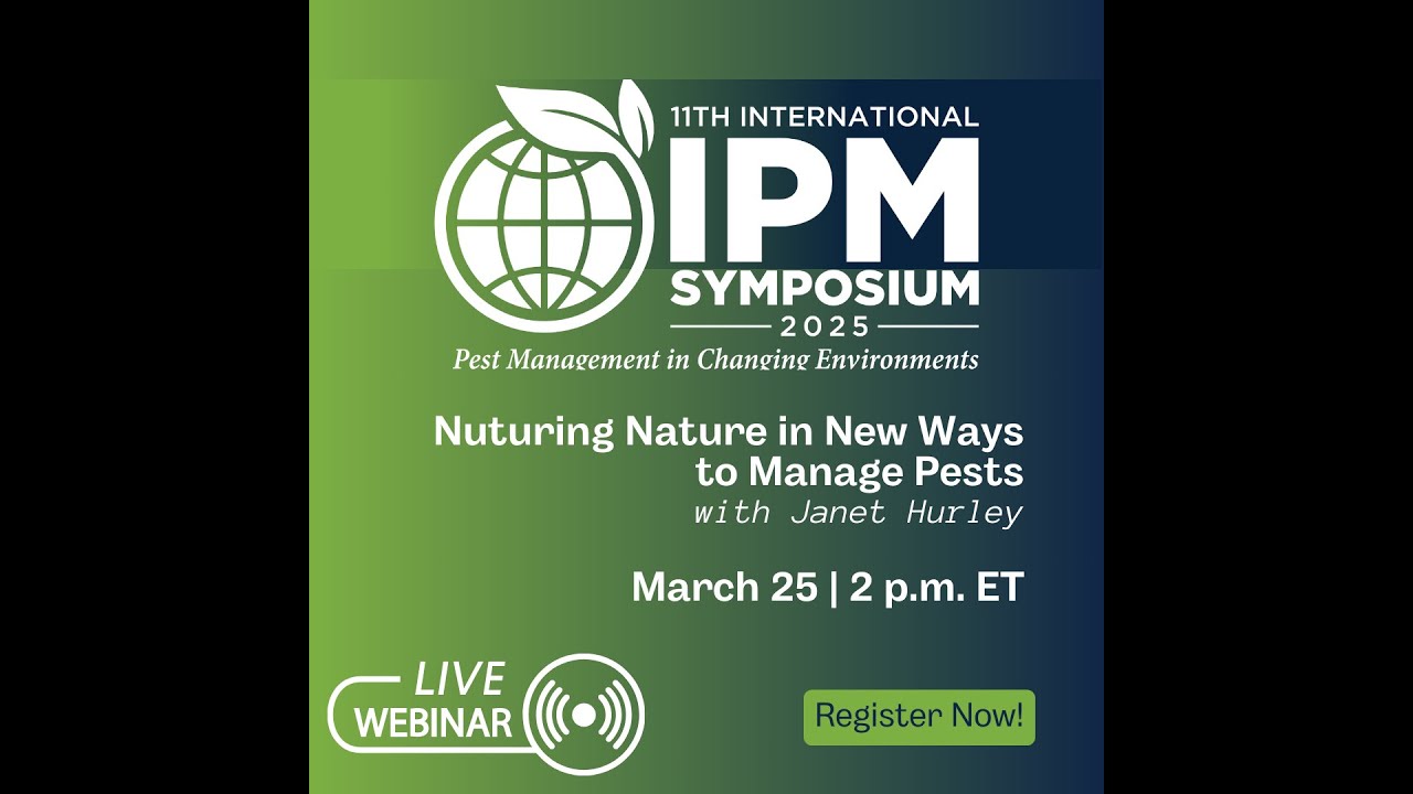 Nurturing Nature In New Ways to Manage Pests with Janet Hurley