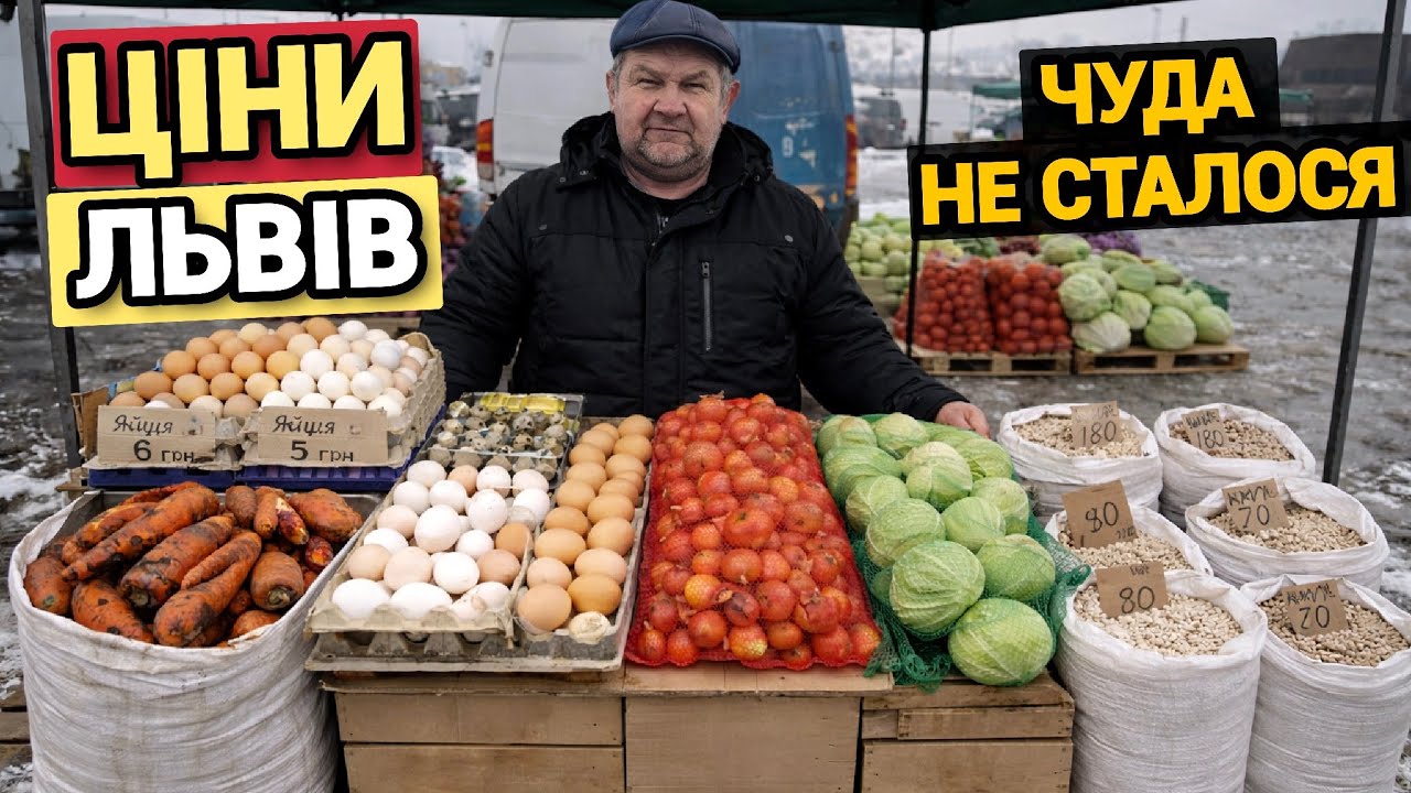 Ціни на ринку у Львові сьогодні. 27 січня.
