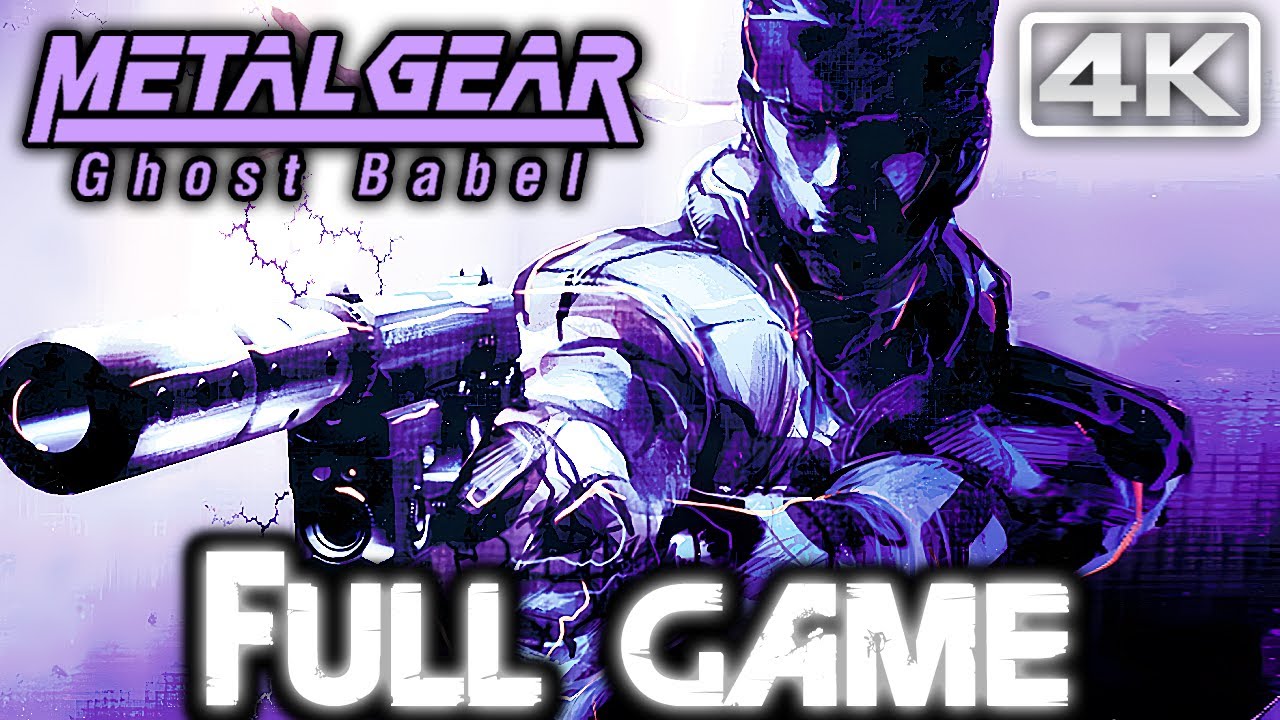 METAL GEAR SOLID GHOST BABEL Gameplay Walkthrough FULL GAME (Game Boy Color)