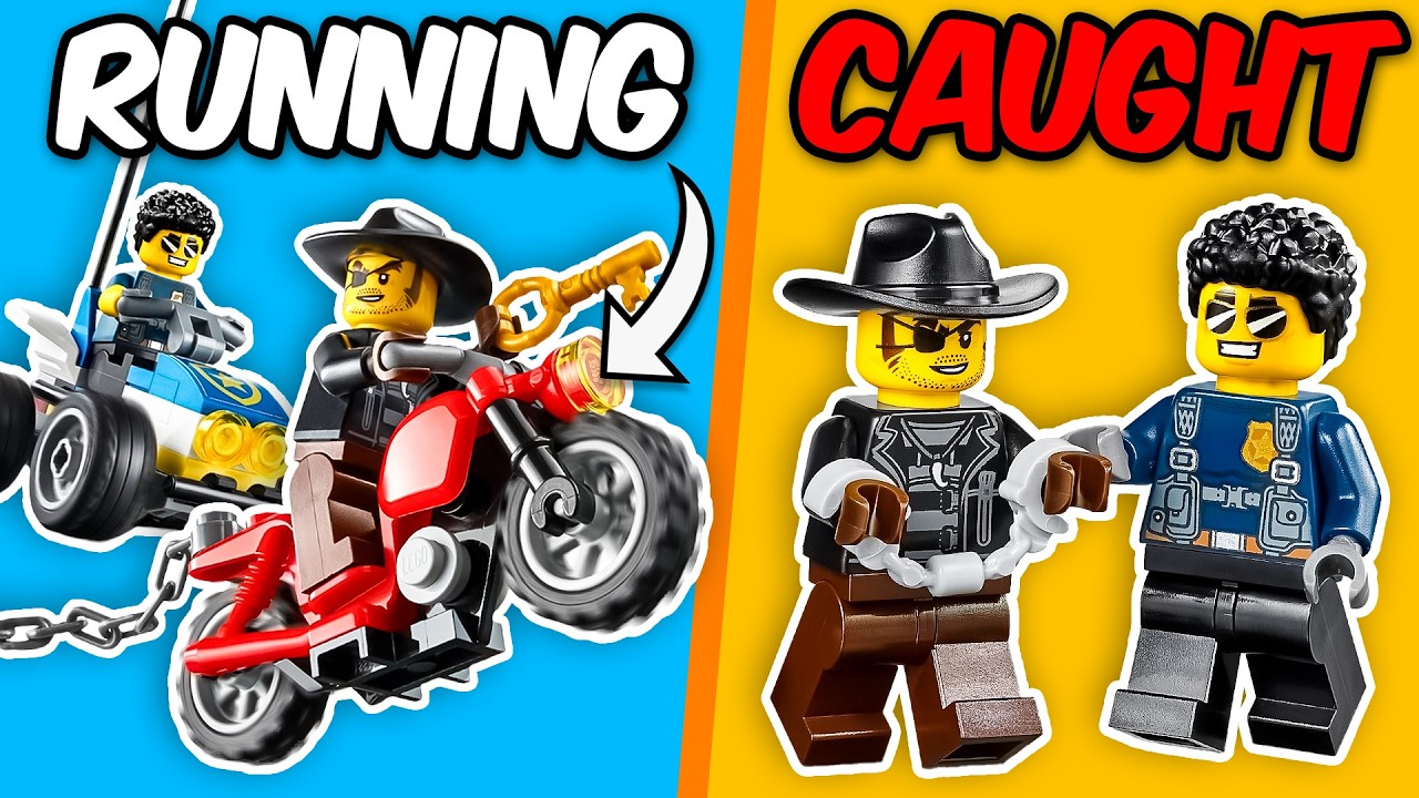 LEGO City Criminals that got CAUGHT&hellip;