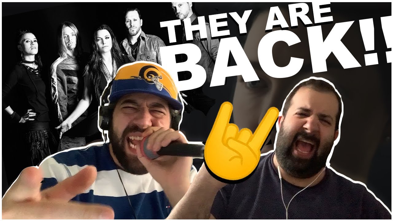 Evanescence - Wasted On You (Official Music Video) REACTION!! WE ARE IN LOVE WITH HER VOICE!!