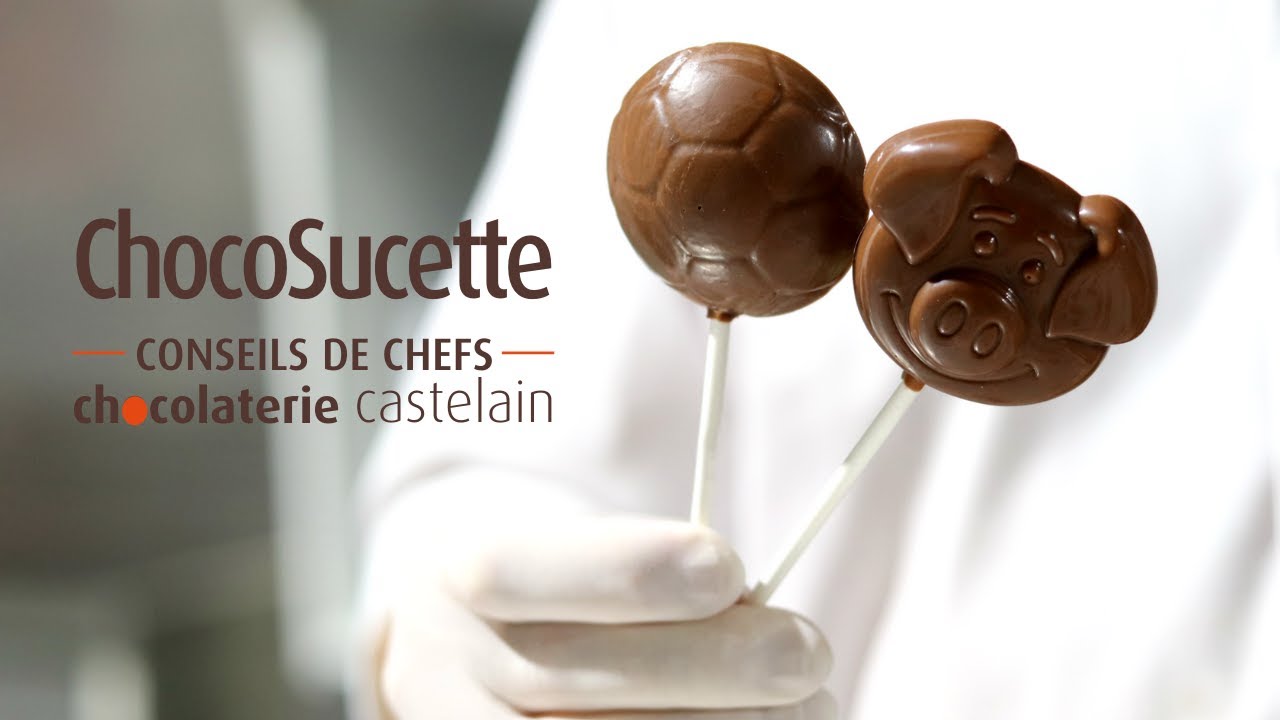 Moulage Sucettes en Chocolat I Conseils de Chefs Castelain