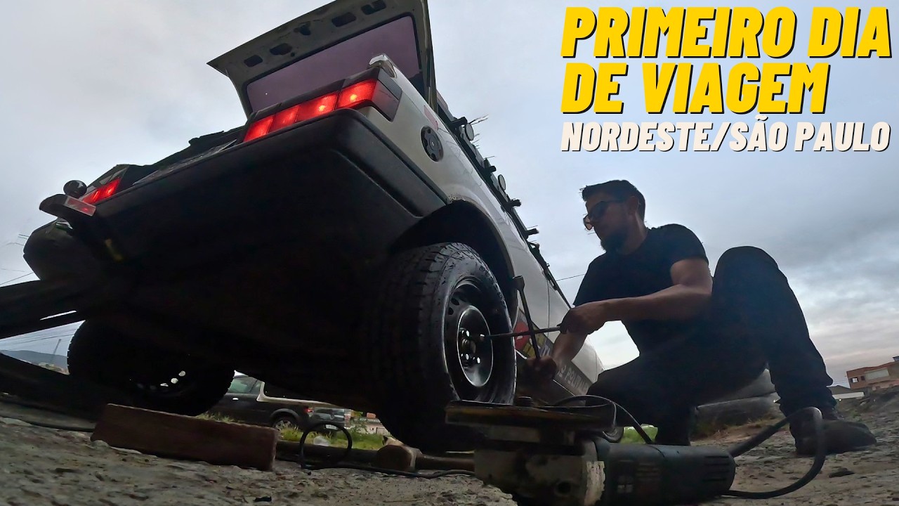 VIAGEM SOLO DE CARRO ANTIGO - EP1 - NORDESTE PARA SÃO PAULO