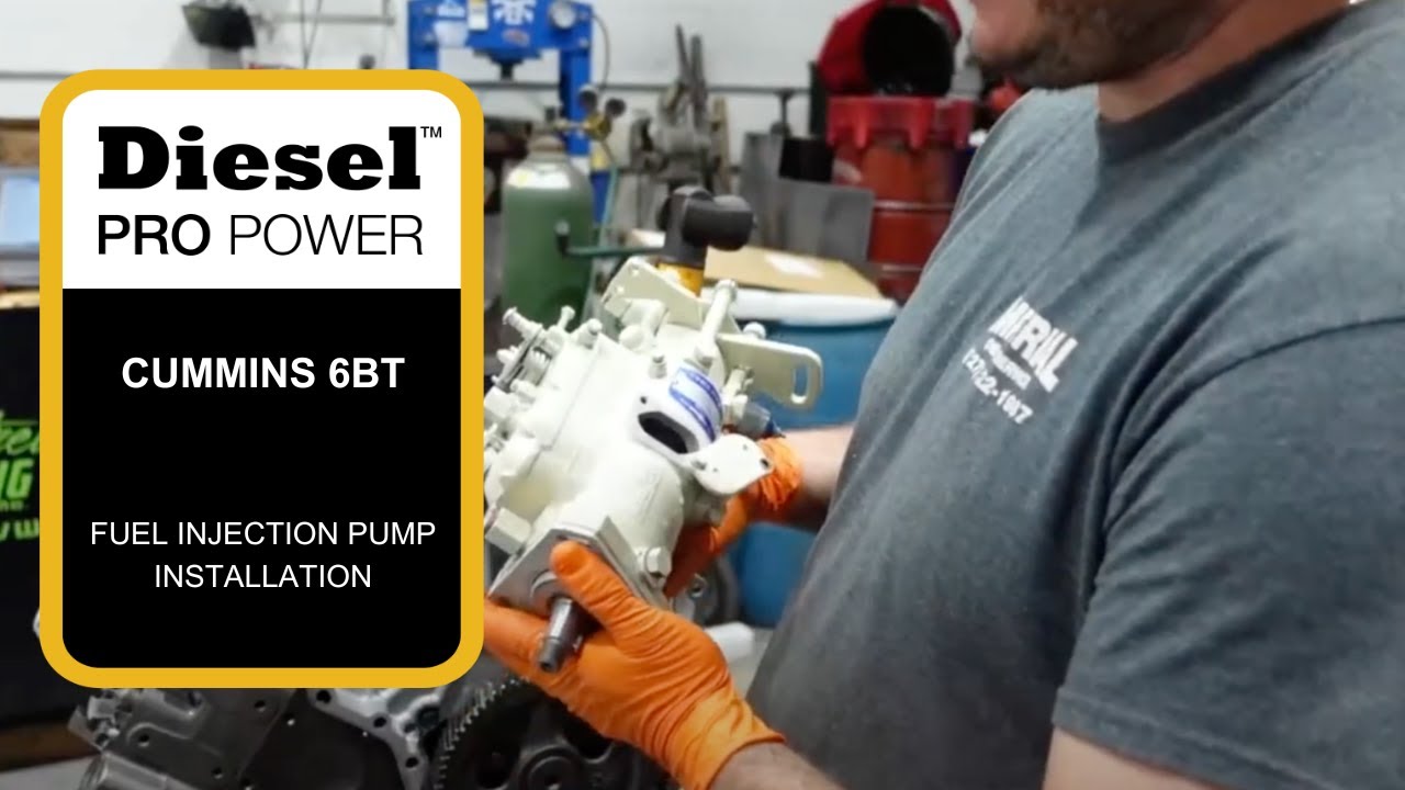 Cummins 6BT - Fuel Injection Pump Installation
