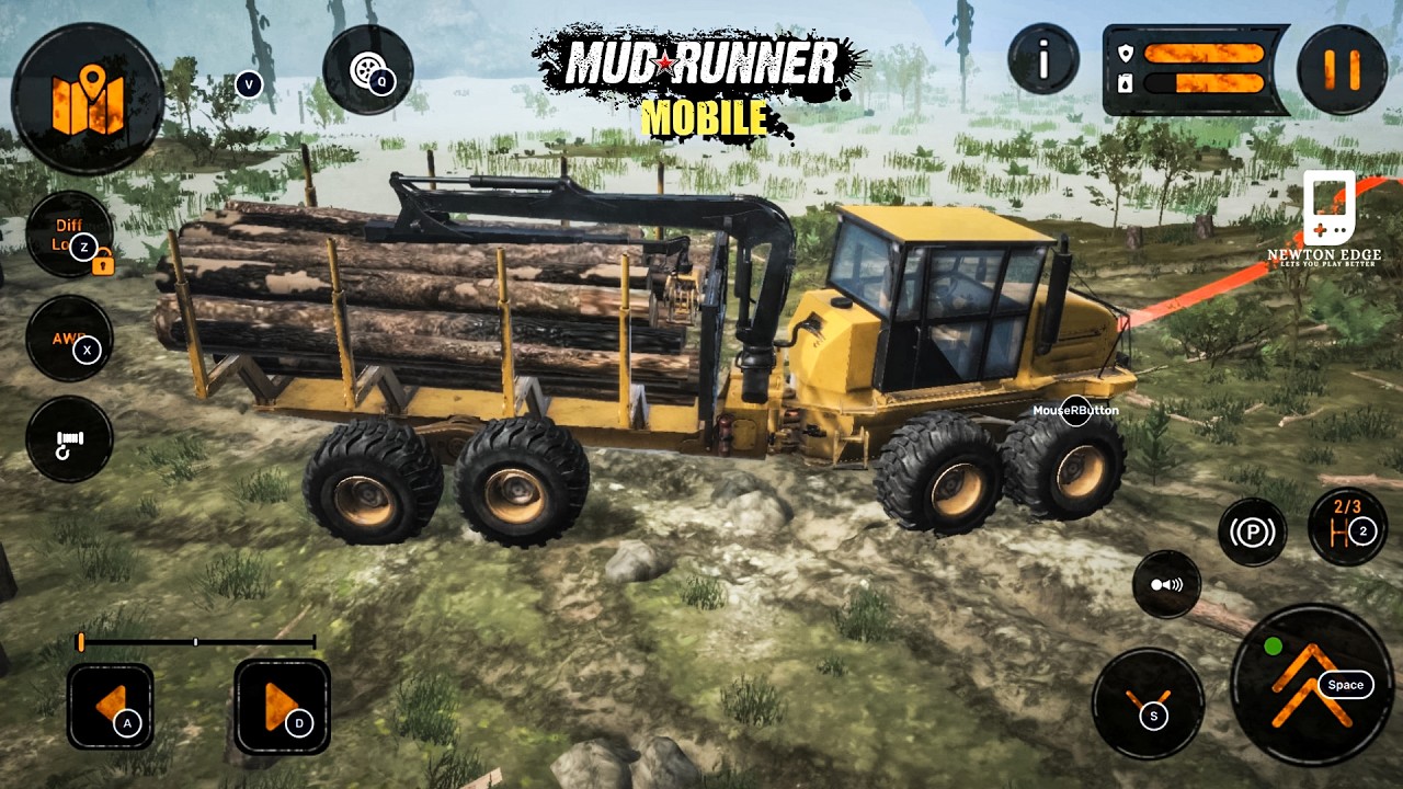 MudRunner Mobile Crane Operator II DLC Android Mission 10 Gameplay