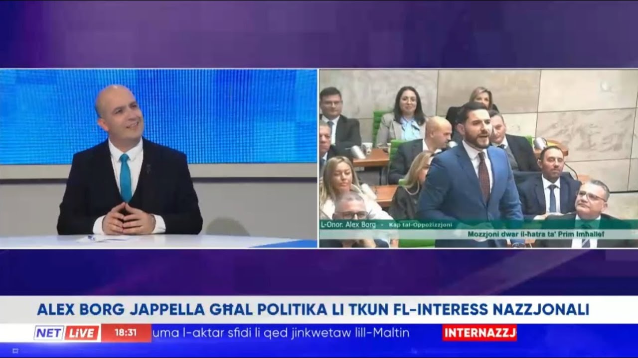NET Live - Dr George Vital Zammit dwar il-Mozzjoni fil-Parlament għall-Prim Imħallef - 4 Frar 2026