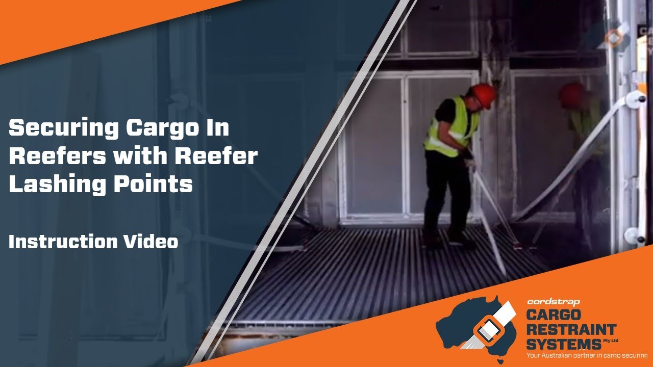 Securing Cargo In Reefer Container  Instruction Video