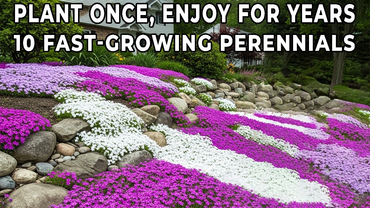 Plant Once, Enjoy for Years! 10 Fast-Growing Perennials