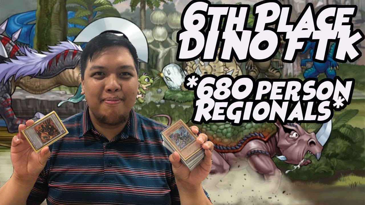 6th Place Dino FTK Deck Profile Ft. Tristan Hernandez *680 Person Philly Regionals*