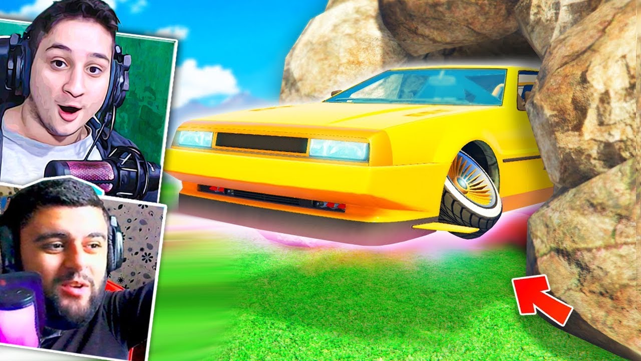დამალე მანქანები GTA5 ში! მფრინავი მანქანა თუ BUGATI