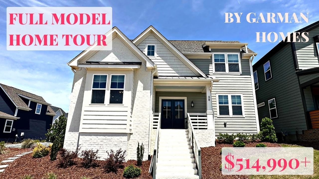 HOW WONDERFUL PLAN by Garman Homes | Model Home Tour in The Vineyards at Chatham Park Pittsboro, NC