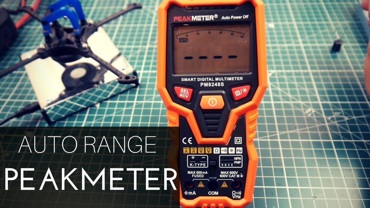 My New Multimeter // PEAKMETER PM8248S Auto Range