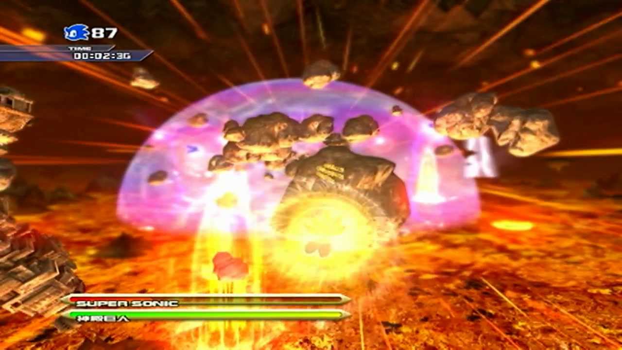Sonic Unleashed DARK GAIA Speed Run 08:11.42