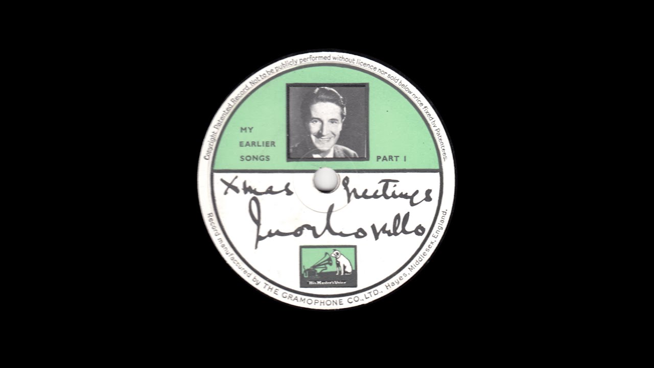 Ivor Novello - My Earlier Songs - 1937
