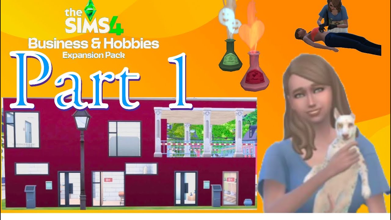 The Sims 4 Let's Play BUSINESS & hobbies