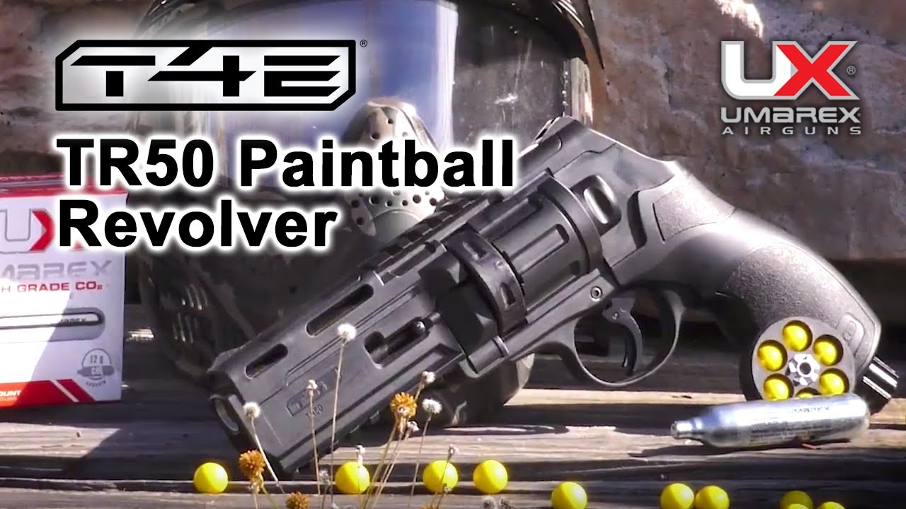 Rewolwer do paintballa T4E TR50 kal. .50, kr&oacute;tka lufa: Umarex Airguns