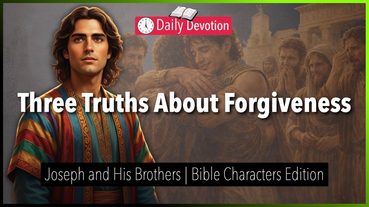 February 09: Three Truths About Forgiveness -Joseph and His Brothers- Genesis 45- 65 Daily Devotions