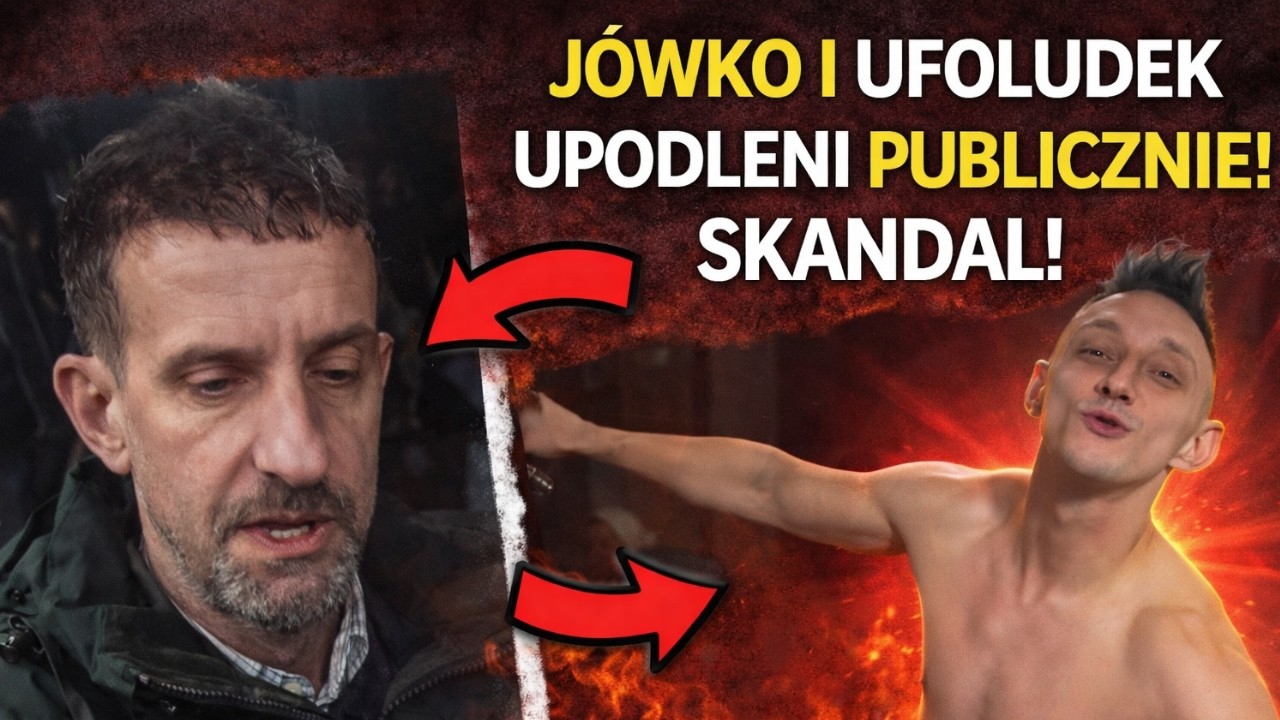 J&Oacute;WKO I UFOLUDEK UPODLENI PUBLICZNIE! SKANDAL!