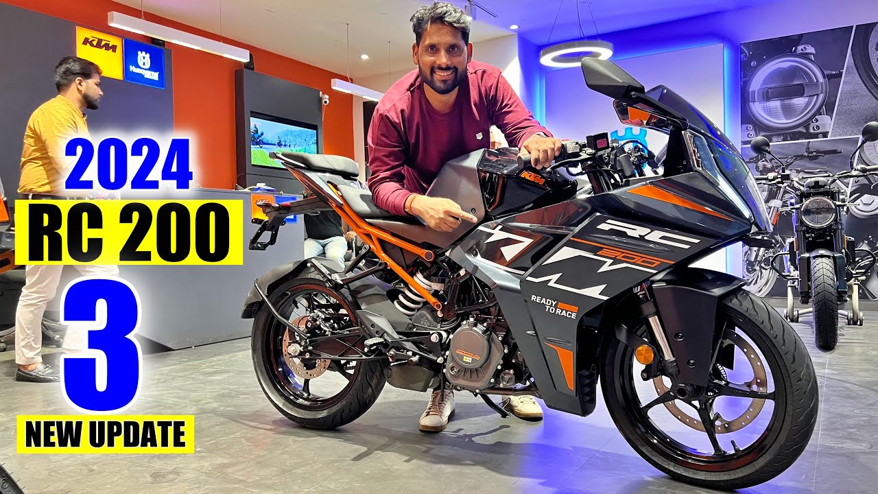 KTM Rc 200 2024 Model New Update Price Mileage Features Review