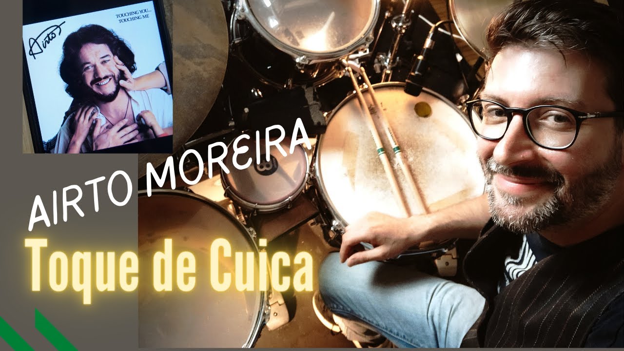 Airto Moreira - Toque de Cuica Drum Cover by Erik Spedicato