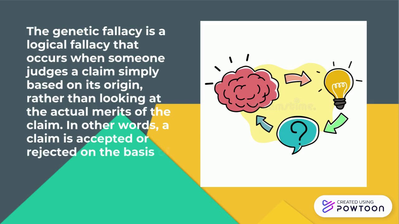 The Genetic Fallacy