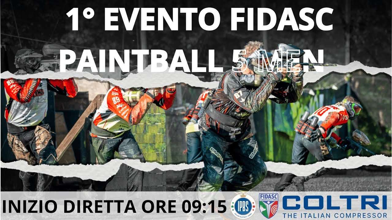 1° Evento Fidasc Paintball 5 Men